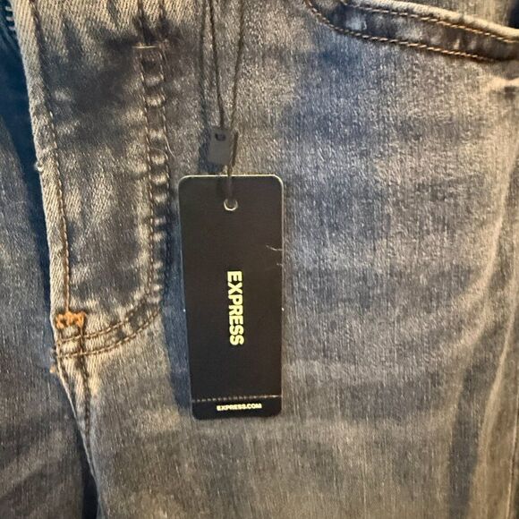 NWT Express Skinny High Rise Jeans Sz 4R - Picture 5 of 6